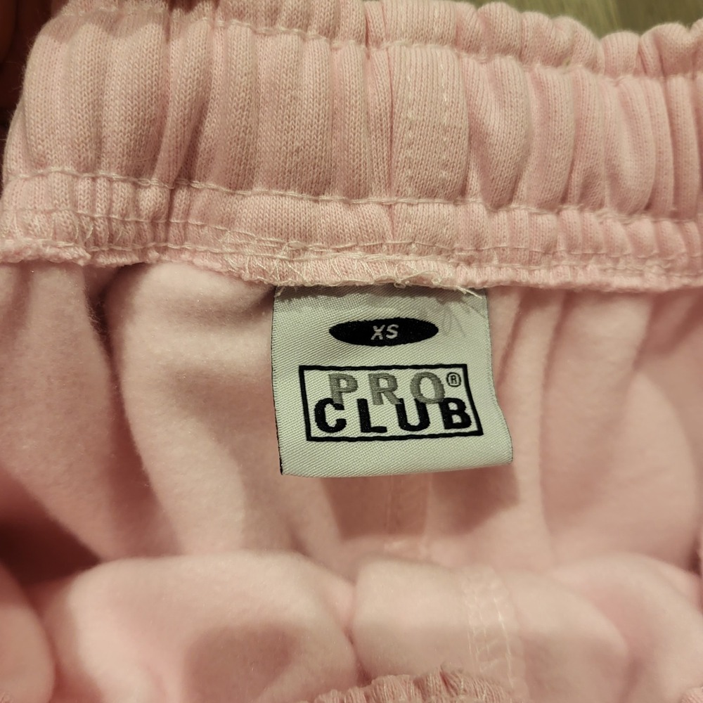 Pro Club Women's Heavy Fleece Cargo Long Pants Pink Size Extra Small- Brand-new! - Picture 6 of 10